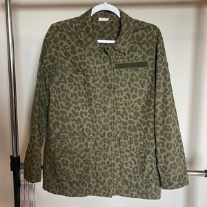 ABOUND army style canvas jacket. Size: xtra small.